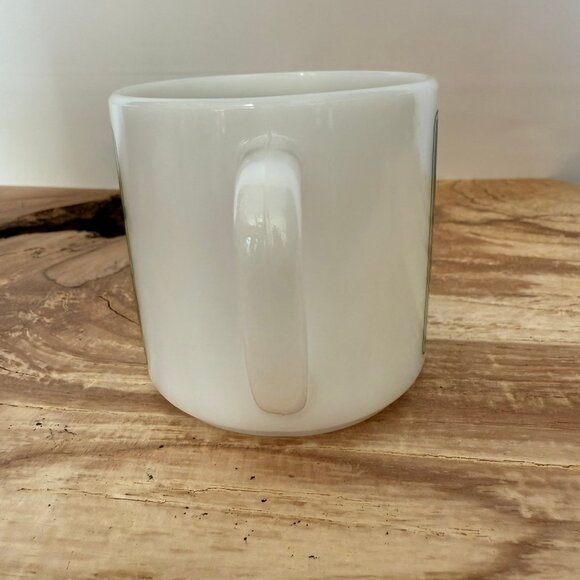 RARE - Vintage - Federal Glass Milk Glass - NESCAFE - Advertising - Mug - Picture 5 of 9